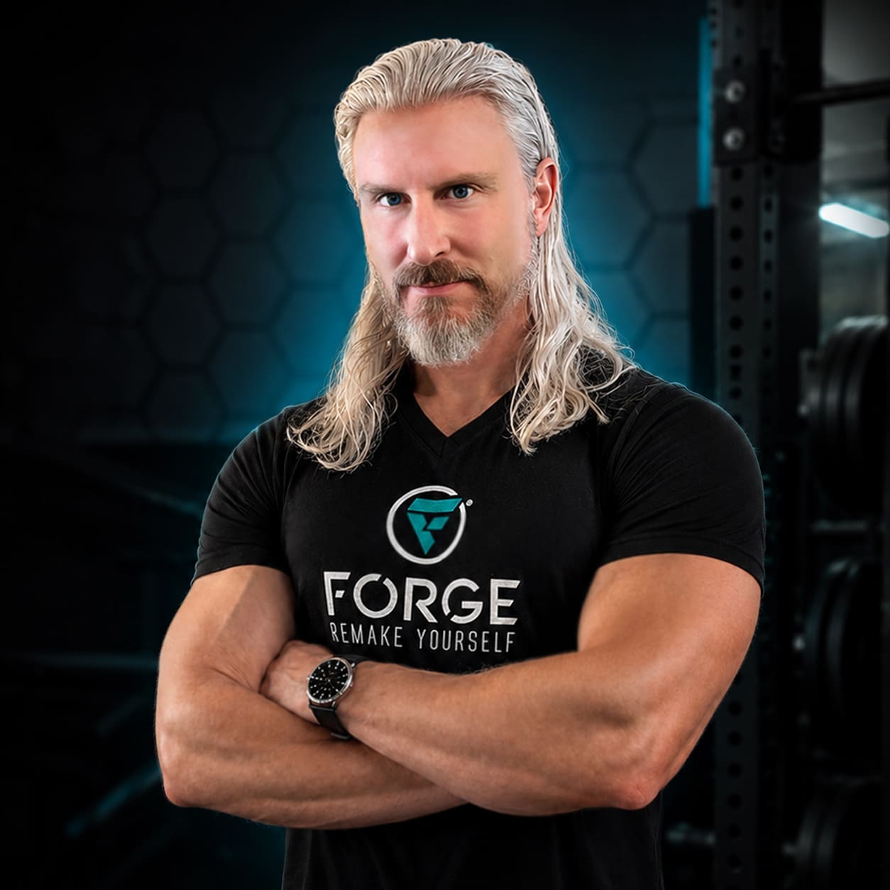 Michael S. Parker, founder of Forge Fitness and Nutrition Coaching