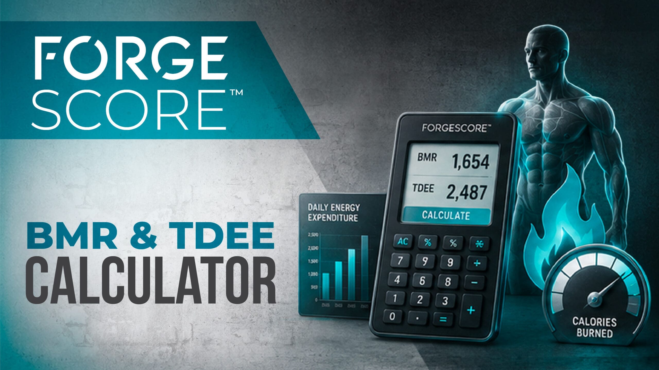 ForgeScore™ BMR & TDEE Fitness and Nutrition Calculator