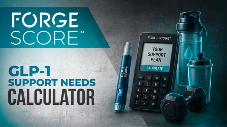 ForgeScore™ GLP-1 Support Needs Calculator